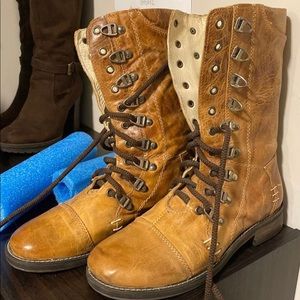 Bed|Stü | Free People Lace Up Field Combat Boot